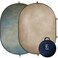Kate Collapsible Backdrop Tan Gray Green Reversible Pop Up Backdrop 138