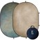 Kate Collapsible Backdrop Tan Gray Green Reversible Pop Up Backdrop 138