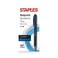 Staples Postscript Retractable Ballpoint Pens, Fine, Blue Ink, 12-Pk