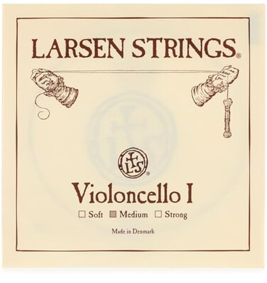 LARSEN STRINGS LS Larsen Strings Medium Cello Strings ,LC-AMED