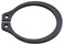 Hillman 2195 1-1/2-Inch External Large Retaining Ring, 6-Pack,Gray