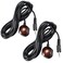 Herfair IR Receiver Infrared Remote Control Extender Cable with 3.5mm Plug Jack 2PC