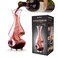 Final Touch Conundrum Wine Aerator Decanter, Steel Base, 12.7 oz ,375 ml