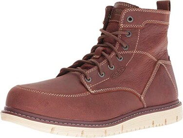 KEEN Utility San Jose 6" Soft Gingerbread/Off-White 7 D ,M