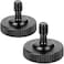 ChromLives Thumb Screw Tripod Quick Release 1/4" Thumbscrew L Bracket Screw Mount Adapter with Bottom 1/4"-20 Female Thread ,2 Pack