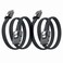 10Gtek SFF-8087 to SFF-8087 6G Internal Mini SAS Cable for Server Backplane/RAID Card, Hot-Swap Ready with SATA Compatibility, 100-Ohm, 0.5-m,1.6ft, 2 Pack