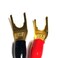 CESS Y Spade Fork Speaker and DC Power Terminal Connector, 10 Pack