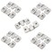Luomorgo Z-Clips Flush Mount Bracket, 44x19mm, 10 Pack