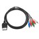 Mcbazel HDTV High-Definition TV Component Composite AV Audio Video Cable for Classic Original Xbox Only