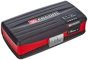 Facom - 1/4 Inch Square Socket Set ,38 ToolsParts- RL.NANO1PB - Ratchet Wrenches, Screwdrivers and Bits - Complete Clamping and Screwing Set - Hand Tools