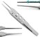 Premium Instruments McPherson Tying Forceps 4" Straight Ophthalmic Smooth Suture
