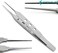 Premium Instruments McPherson Tying Forceps 4" Straight Ophthalmic Smooth Suture