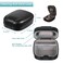 BOCOKO Hearing Aid Hard Case Pocket Size with Cleaning Cloth Brush Tools for Sound Amplifier,Black
