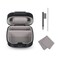 BOCOKO Hearing Aid Hard Case Pocket Size with Cleaning Cloth Brush Tools for Sound Amplifier,Black