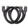 Cable Matters 2-Pack 4K DisplayPort to DisplayPort Cable, Black, 6ft