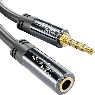 KabelDirekt“ Headset 3.5mm Extension Cable“ 6ft