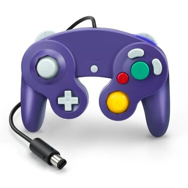 Hyperkin CirKa Wired Controller for GameCube/ Wii ,Purple