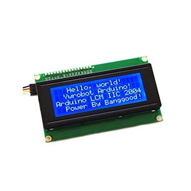 DAOKI IIC/I2C/TWI 2004 LCD Blue White Backlight LCD Module Shield 20X4 Character LCD Module for Arduino UNO MEGA R3