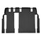 SMARTLINER Custom Floor Mats 3rd Row Liner Without 2nd Row Track Coverage for 2011-2012 Toyota Sienna