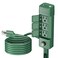 BN-LINK Outdoor Power Stake Timer, Dusk to Dawn Light Sensor, 6 Outlets