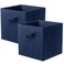 ShellKingdom Storage Bins, Foldable Fabric Storage Cubes And Cloth Storage
