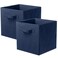 ShellKingdom Storage Bins, Foldable Fabric Storage Cubes And Cloth Storage