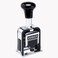 2000 PLUS Consolidated Stamp Self-inking Automatic Numbering Machine - Number Stamp - 6 Bands - Black - 1 Each