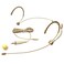 YPA MICROPHONES Microdot 4016 Headset Headworn Microphone for SENNHEISER Wireless System- Detachable Cable with 3.5mm Screw Locking Plug - Omidirectional Mic