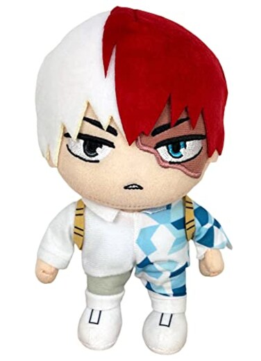 Great Eastern My Hero Academia- Todoroki Plush 8" H
