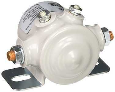 Cole Hersee 24117-01-BP 12V Continuous Duty Solenoid ,4 Stud Hex Nut 20 Ul