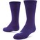 Sof Sole Baseball/Softball Over-the-Calf Team Athletic Performance Socks ,2 Pair, Small, Purple