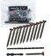Phillips Velocity 2 1/4 Concrete Screws Kit with RedSeal Moisture Barrier ,Flat Head, Size 1/4“ Includes 12 High-Performance Concrete Screw PCS, 1 Drill Bit, and 1 Driver Bit