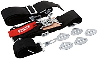 Simpson 29043BK 55" 5-Point Pull-Down Bolt-in Sport Harness System