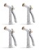 Gilmour Solid Metal Hose Spray Nozzle with Threaded Front - Garden Watering - 573TF, 4 Pack