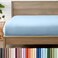Bare Home Queen Fitted Sheet - 1800 Ultra-Soft ,Queen, Light Blue