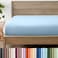 Bare Home Queen Fitted Sheet - 1800 Ultra-Soft ,Queen, Light Blue