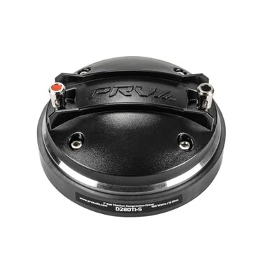 PRV AUDIO D280Ti-S 160 Watts 1" Exit Screw-On Horn 8 Ohm Pro Audio Compression Driver ,Single