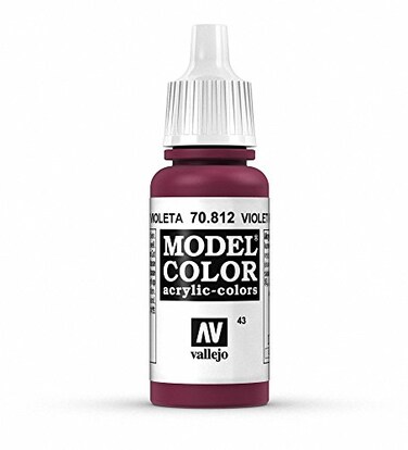 Vallejo Violet Red Paint, 17ml