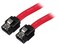 StarTech 12in Latching SATA Cable, Red, Serial ATA 150/300/600 ,LSATA12