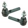 TRQ Outer Driver and Passenger Side Tie Rod Set 2 Piece