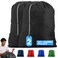 Handy Laundry Nylon Laundry Bag XL Locking Drawstring Black 2 Pack