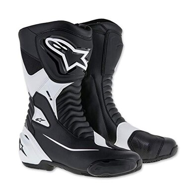 Alpinestars Men's Boots ,Black/White, Size 43, 1 Pack