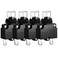 DIYhz 7Amp Circuit Breakers Thermal Overload Switch Protector 88 Series Manual Push Button Reset with Quick Connect Terminals and Waterproof Button Cap 32VDC or 125/250VAC 4PCS