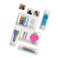 madesmart Classic 8 Piece Interlocking Bin Set, White