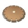 EDiamondTools 7" Crack Chaser Blade 3/8" Width, 7/8"-5/8" Non-Threaded Arbor