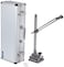 Fowler 52-620-717 Stainless Steel Workshop Transfer Stand, 12" Overall Height