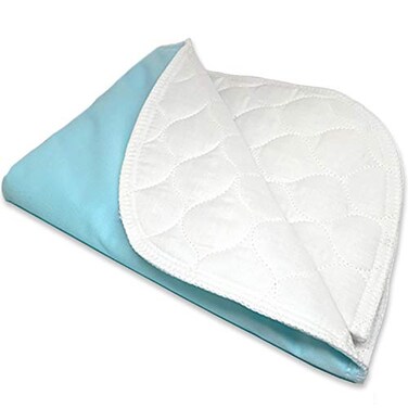 RMS Ultra Soft 4-Layer Washable Incontinence Bed Pad with 2 Flaps, 34"x36