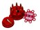MSD 84315 Red Cap/Rotor Kit