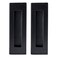 Ilyapa Matte Black Flush Pull Handles, 2 Pack, Hidden Hardware Design