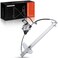 A-Premium Rear Passenger Side Power Window Regulator with Motor ,2-Pin